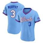 Atlanta Braves #3 Dale Murphy Player Powder Blue Fedasgoge 2026 City Connect T-shirt Limited Elite Home Game Stitched Jerseys