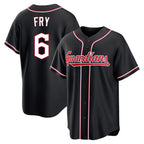 Cleveland Guardians #6 David Fry Player Black Fedasgoge Fashion Out Home Game Stitched Jerseys