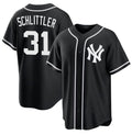 New York Yankees #31 Cam Schlittler 2026 Fashion Replica Black Fedasgoge Out Stitched Jersey