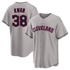 Cleveland Guardians #38 Steven Kwan Player Gray Fedasgoge Game Home Stitched Jerseys