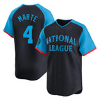 Arizona Diamondbacks #4 Ketel Marte Player Black Fedasgoge National League All-Star Limited Home Game Stitched Jerseys