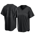 Kansas City Royals #13 Salvador Perez Player Black Fedasgoge Fashion Game Stitched Jerseys