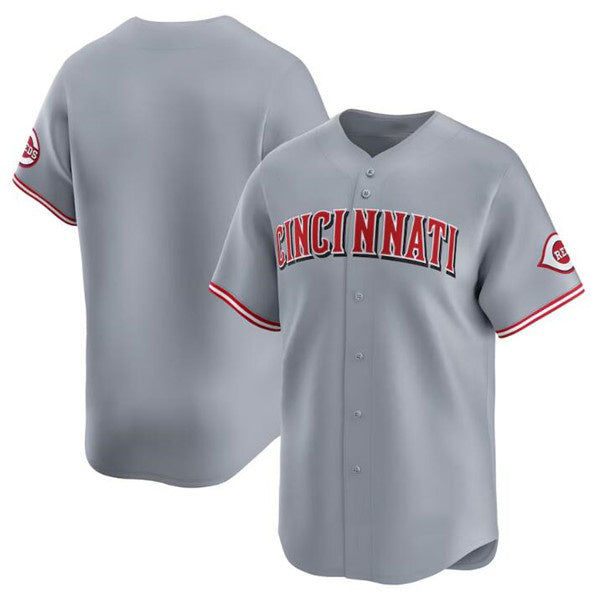 Cincinnati Reds Blank Gray Fedasgoge Away Limited Stitched Jersey