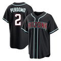 Arizona Diamondbacks #2 Geraldo Perdomo Player Black Fedasgoge Home Game Stitched Jerseys