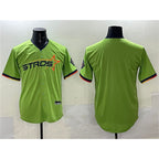 Houston Astros Blank Green Fedasgoge 2025 City Connect Limited Stitched Jersey
