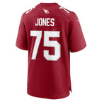 A.Cardinals #75 Christian Jones Cardinal Fedasgoge Team Game Jersey