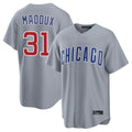Chicago Cubs #31 Greg Maddux Player Gray Fedasgoge Home Game Stitched Jerseys