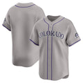 Colorado Rockies Gray Fedasgoge Road Limited Jersey