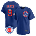 Chicago Cubs #9 Miguel Amaya Player Royal Fedasgoge 150th Anniversary Limited Home Stitched Jerseys