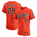 Baltimore Orioles #29 Samuel Basallo Player Orange Fedasgoge Limited Elite Home Game Stitched Jerseys