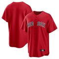 Boston Red Sox Blank Player Red Fedasgoge Home Game Stitched Jerseys