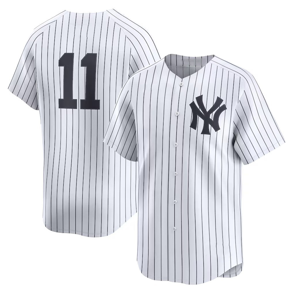 New York Yankees #11 Anthony Volpe White Fedasgoge Home Limited Player Jersey