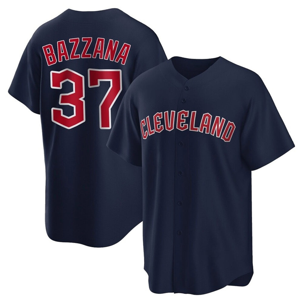 Cleveland Guardians #37 Travis Bazzana Player Navy Fedasgoge Game Home Stitched Jerseys