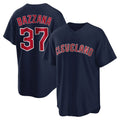 Cleveland Guardians #37 Travis Bazzana Player Navy Fedasgoge Game Home Stitched Jerseys