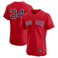 Boston Red Sox #34 David Ortiz Player Red Fedasgoge Limited Elite Home Game Stitched Jerseys1