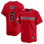 Cleveland Guardians #6 David Fry Player Red Fedasgoge Limited Home Stitched Jerseys
