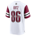 W.Commanders #86 Zach Ertz White Fedasgoge Game Jersey