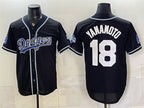 Los Angeles Dodgers #18 Yoshinobu Yamamoto B2B Champs 2026 Black Fedasgoge Out Style Vapor Limited Stitched Jersey