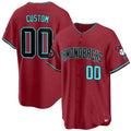 Custom Arizona Diamondbacks 2024 Cool Base Jersey ¨C All Stitched-Red Fedasgoge