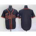 Baltimore Orioles Black Fedasgoge Cool Base Stitched Jersey