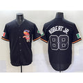 Chicago White Sox #88 Luis Robert Jr. Black Fedasgoge Mexico Limited Stitched Jersey