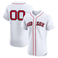 Custom Boston Red Sox White Fedasgoge Home Elite Jersey