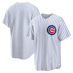 Chicago Cubs White Fedasgoge Home Replica Team Jersey