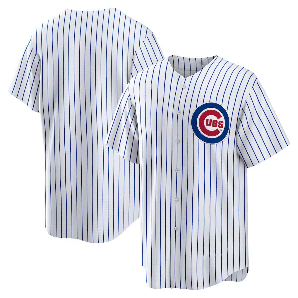 Chicago Cubs White Fedasgoge Home Replica Team Jersey