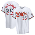 Baltimore Orioles #35 Adley Rutschman 2026 All-Star Edition Stars & Stripes White Fedasgoge Stadium Jersey