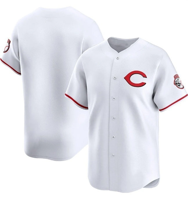 Cincinnati Reds Blank White Fedasgoge 2025 Home Limited Stitched Jersey