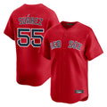 Boston Red Sox #55 Ranger Suarez Player Red Fedasgoge Limited Home Game Stitched Jerseys1