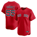 Boston Red Sox #55 Ranger Suarez Player Red Fedasgoge Limited Home Game Stitched Jerseys1
