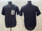 Detroit Tigers Blank Black Fedasgoge Limited Stitched Jersey