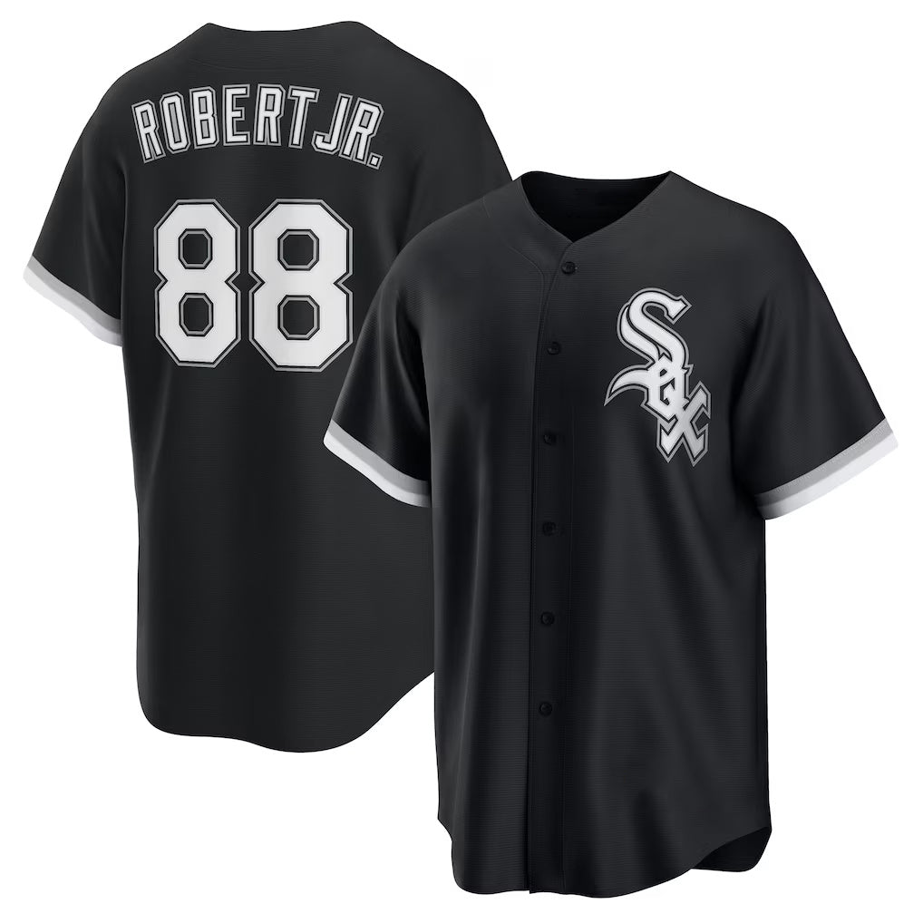 Chicago White Sox #88 Luis Robert Jr. Black Fedasgoge Alternate 2 Replica Jersey