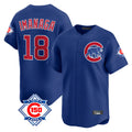 Chicago Cubs #18 Shota Imanaga Player Royal Fedasgoge 150th Anniversary Limited Home Stitched Jerseys