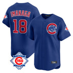 Chicago Cubs #18 Shota Imanaga Player Royal Fedasgoge 150th Anniversary Limited Home Stitched Jerseys