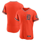 Detroit Tigers Blank Player Orange Fedasgoge Limited Elite Home Stitched Jerseys