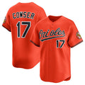 Baltimore Orioles #17 Colton Cowser Orange Fedasgoge 2025 2nd Alternate Limited Stitched Jersey