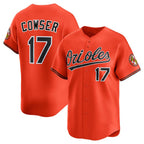 Baltimore Orioles #17 Colton Cowser Orange Fedasgoge 2025 2nd Alternate Limited Stitched Jersey