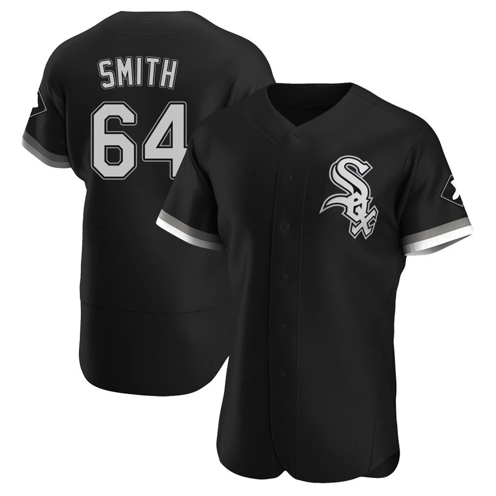Chicago White Sox #64 Shane Smith Player Black Fedasgoge Limited Elite Home Stitched Jerseys