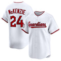 Cleveland Guardians #24 Triston McKenzie White Fedasgoge Home Limited Player Jersey