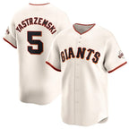 San Francisco Giants #5 Mike Yastrzemski Cream Fedasgoge Cool Base Stitched Jersey