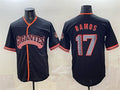 San Francisco Giants #17 Heliot Ramos Black Fedasgoge 2026 Alternate Stadium Stitched Jersey