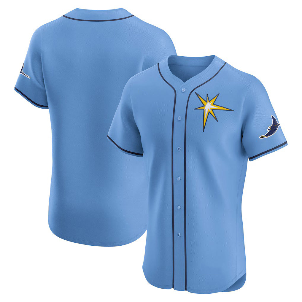 Tampa Bay Rays Light Blue Fedasgoge Alternate Elite Jersey