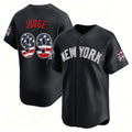 New York Yankees #99 Aaron Judge Navy Fedasgoge USA 250 Fourth of July Limited Stitched Jersey
