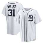 Detroit Tigers #31 Riley Greene White Fedasgoge Replica Player Jersey