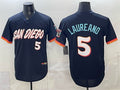 San Diego Padres #5 Ramon Laureano Obsidian Fedasgoge 2026 City Connect Stadium Stitched Jersey