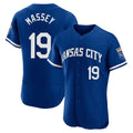 Kansas City Royals #19 Michael Massey Player Royal Fedasgoge City Connect Limited Elite Home Game Stitched Jerseys