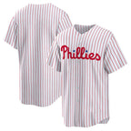 Philadelphia Phillies White Fedasgoge Home Replica Team Jersey