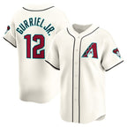 Arizona Diamondbacks #12 Lourdes Gurriel Jr. Cream Fedasgoge Home Limited Player Jersey